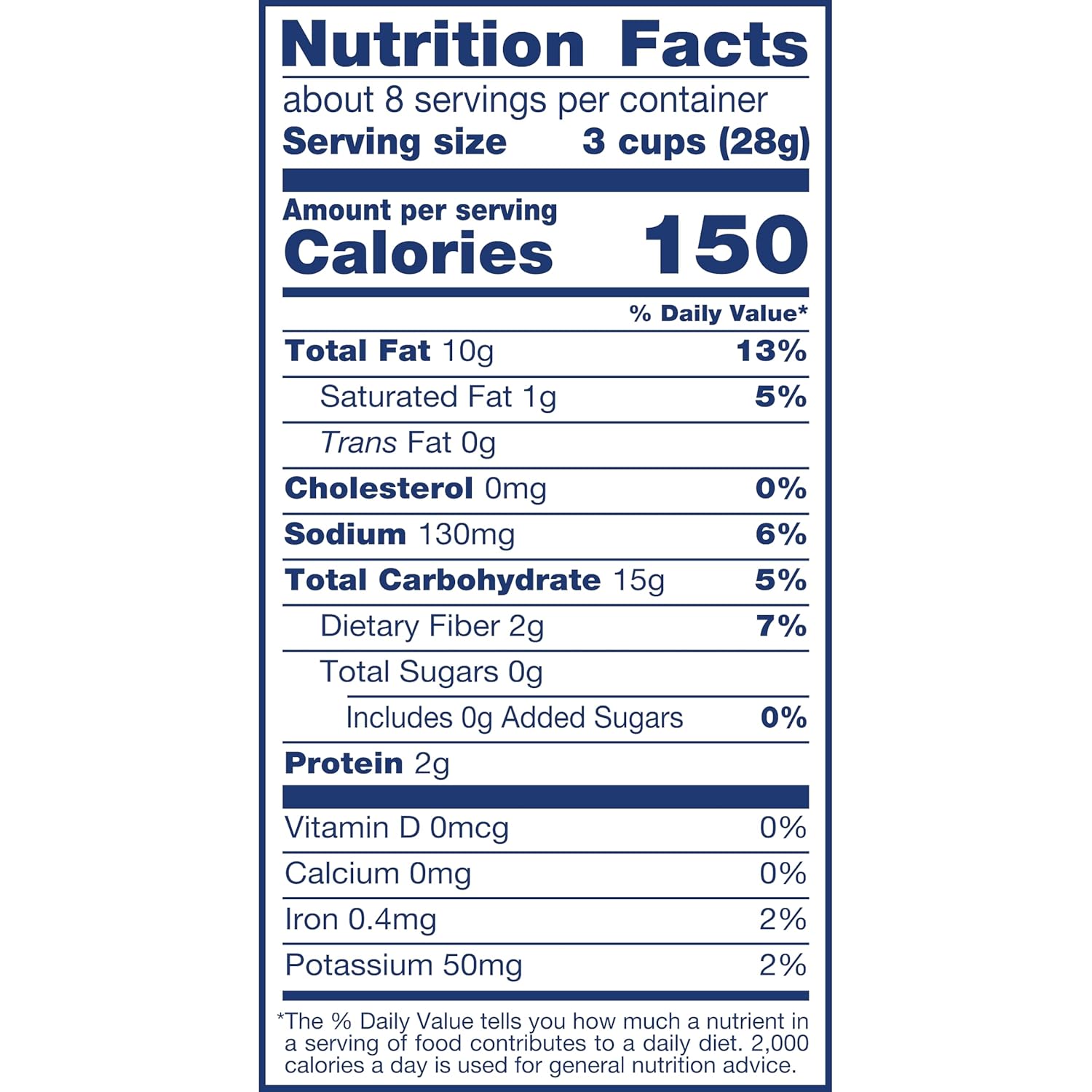 single-serve 0.65 oz snack packs designed for portion control and portability