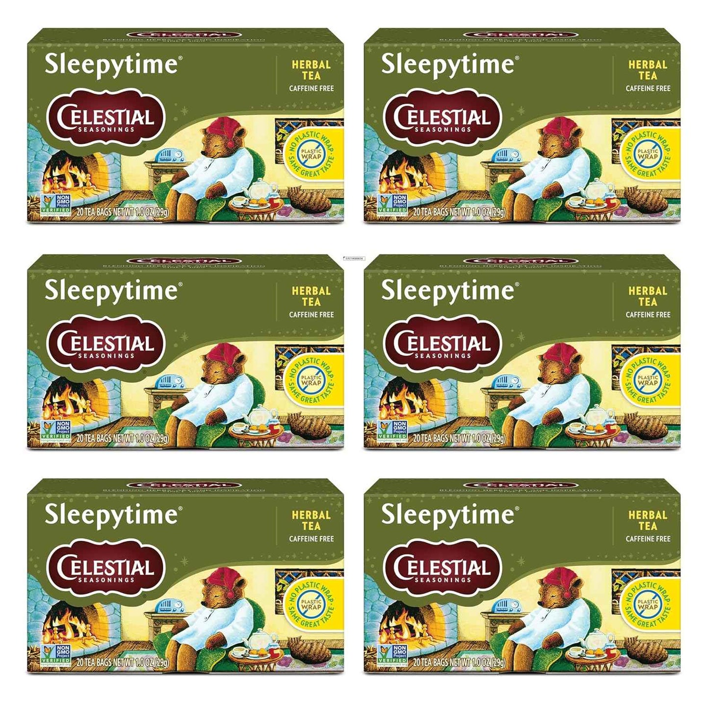 Celestial Seasonings Sleepytime Bulk Variety – Nightly Herbal Tea Ritual with Lavender, Vanilla and Honey for Stress Relief
