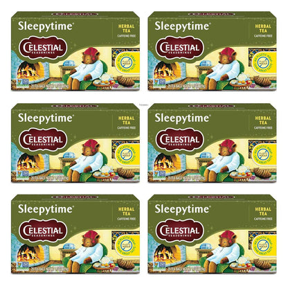 Celestial Seasonings Sleepytime Bulk Variety – Nightly Herbal Tea Ritual with Lavender, Vanilla and Honey for Stress Relief