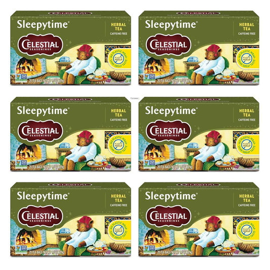 Celestial Seasonings Sleepytime Bulk Variety – Nightly Herbal Tea Ritual with Lavender, Vanilla and Honey for Stress Relief