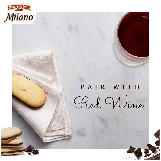 Pepperidge Farm Milano Cookies – Safe Lunchbox Treat for School and On-the-Go Snacking, Single Serve 6 oz Bag