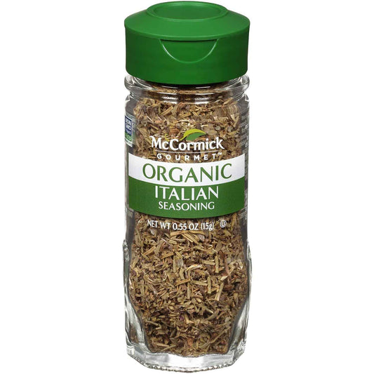 McCormick Gourmet Organic Italian Seasoning – Clean-Label Pantry Staple for Home Cooks Who Care About What They Eat