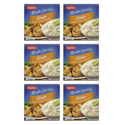 Lipton Recipe Secrets Onion Soup and Dip Mix – Practical Housewarming Gift for New Homeowners Stocking the Pantry