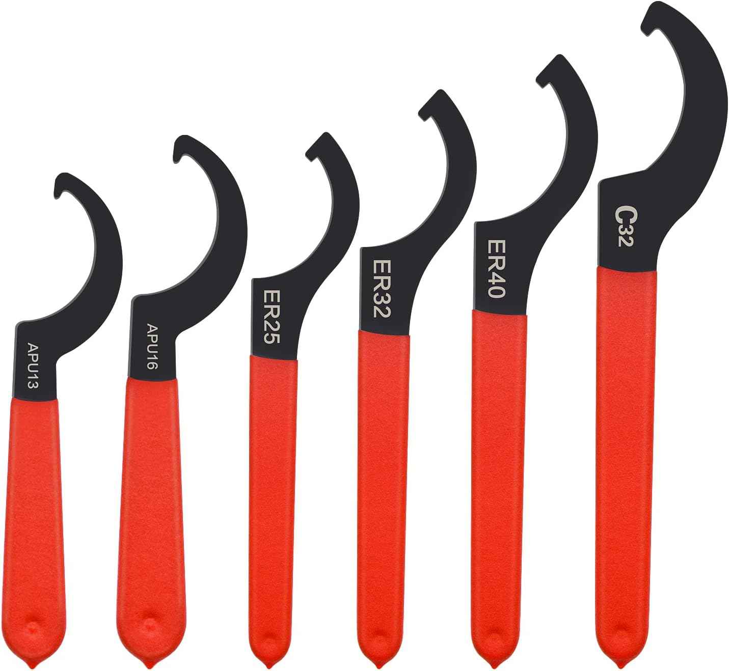 [Brand] 6-Piece Coilover Spanner Wrench Kit – Practical Gift for Car Enthusiasts and Hobbyist Mechanics