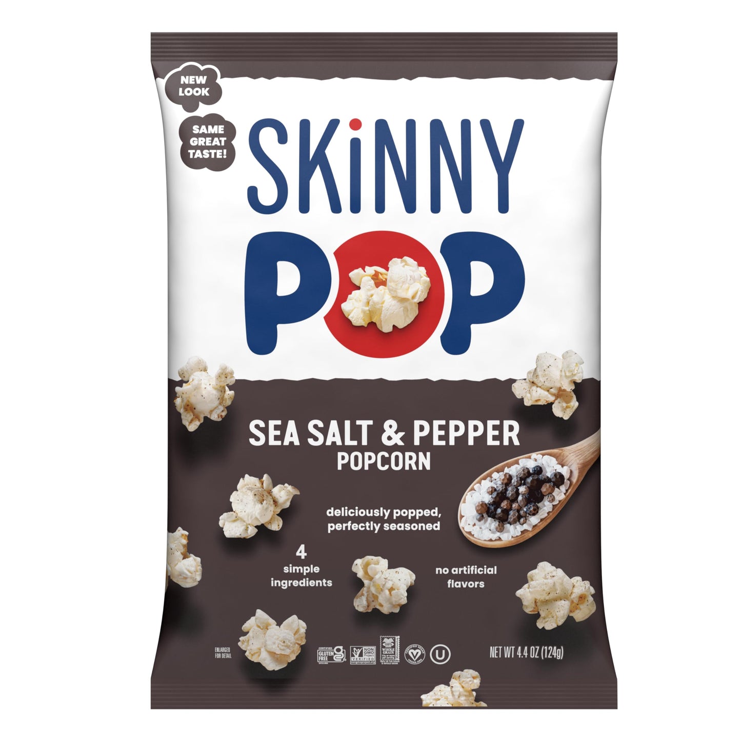 SkinnyPop Butterbeer Popcorn – Mindful Portion Controlled Snack for Wellness Routines, 160 Calorie Servings