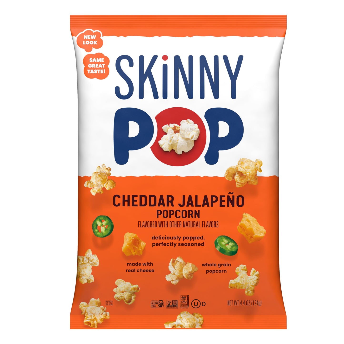 SkinnyPop Butterbeer Popcorn – Mindful Portion Controlled Snack for Wellness Routines, 160 Calorie Servings