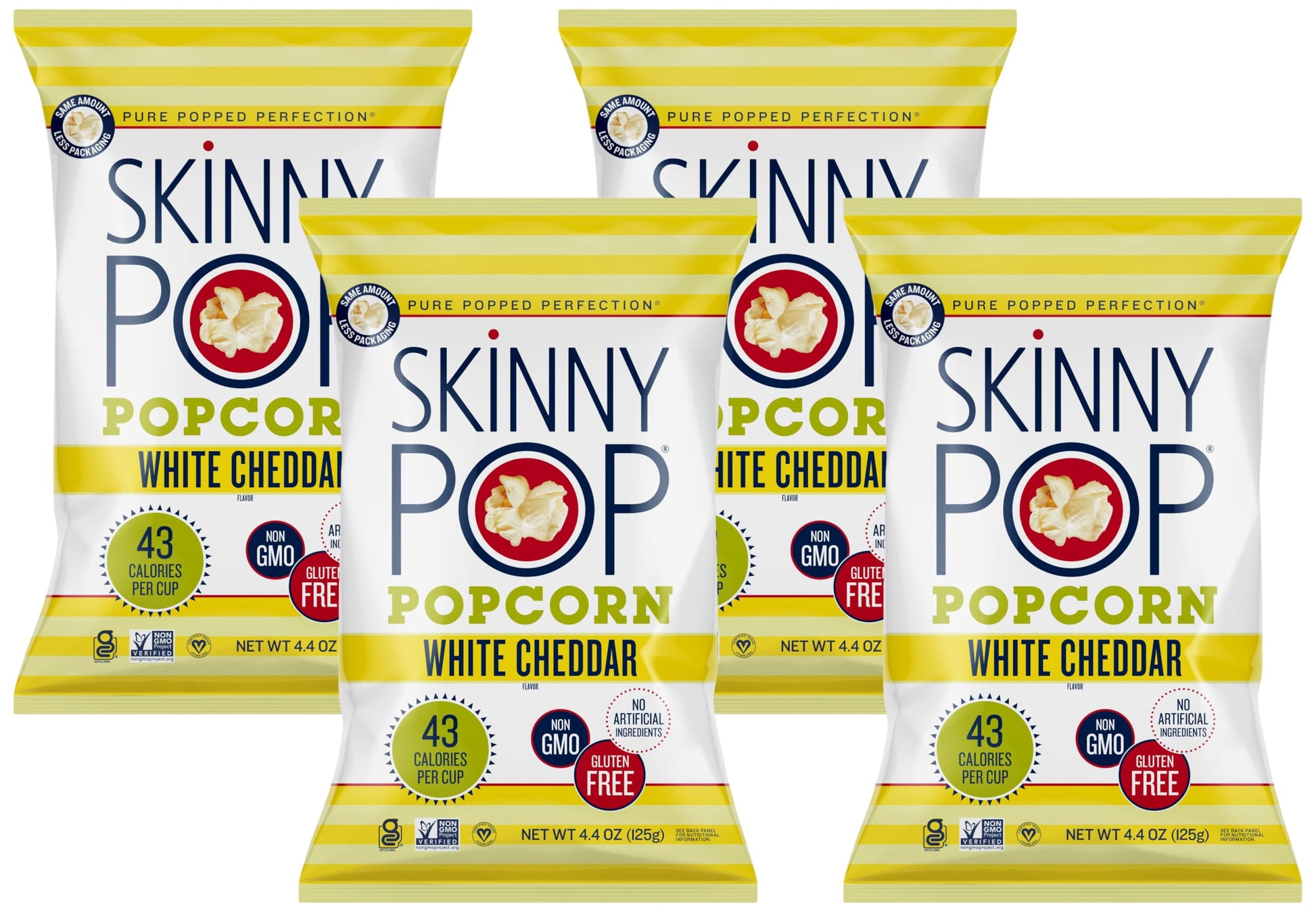 SkinnyPop Butterbeer Popcorn – Mindful Portion Controlled Snack for Wellness Routines, 160 Calorie Servings