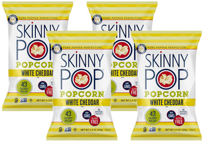 SkinnyPop Butterbeer Popcorn – Mindful Portion Controlled Snack for Wellness Routines, 160 Calorie Servings