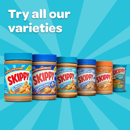 Skippy Creamy Peanut Butter 64 oz – Clean-Label Pantry Staple for Gluten-Free and Preservative-Free Living
