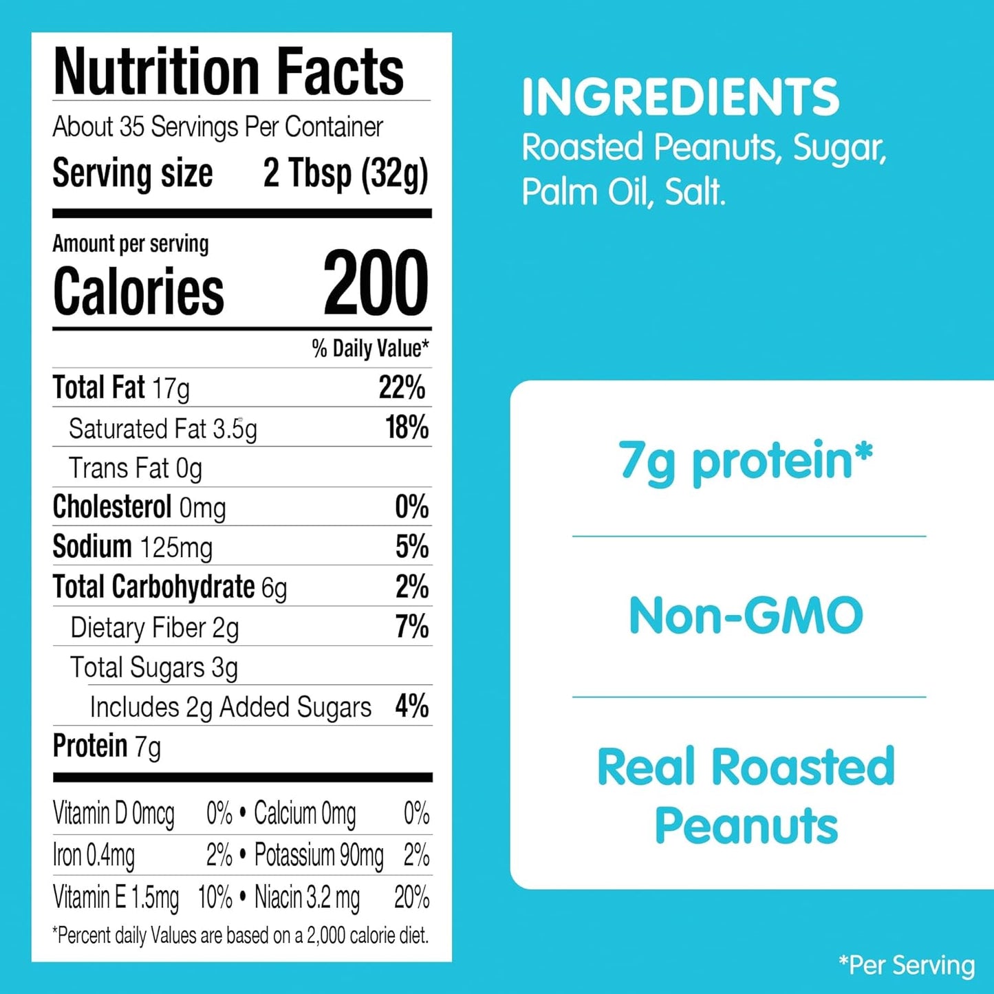 SKIPPY Natural Super Chunk Peanut Butter Spread – Clean Ingredient Pantry Staple for Health Conscious Homes, 40 oz Jar
