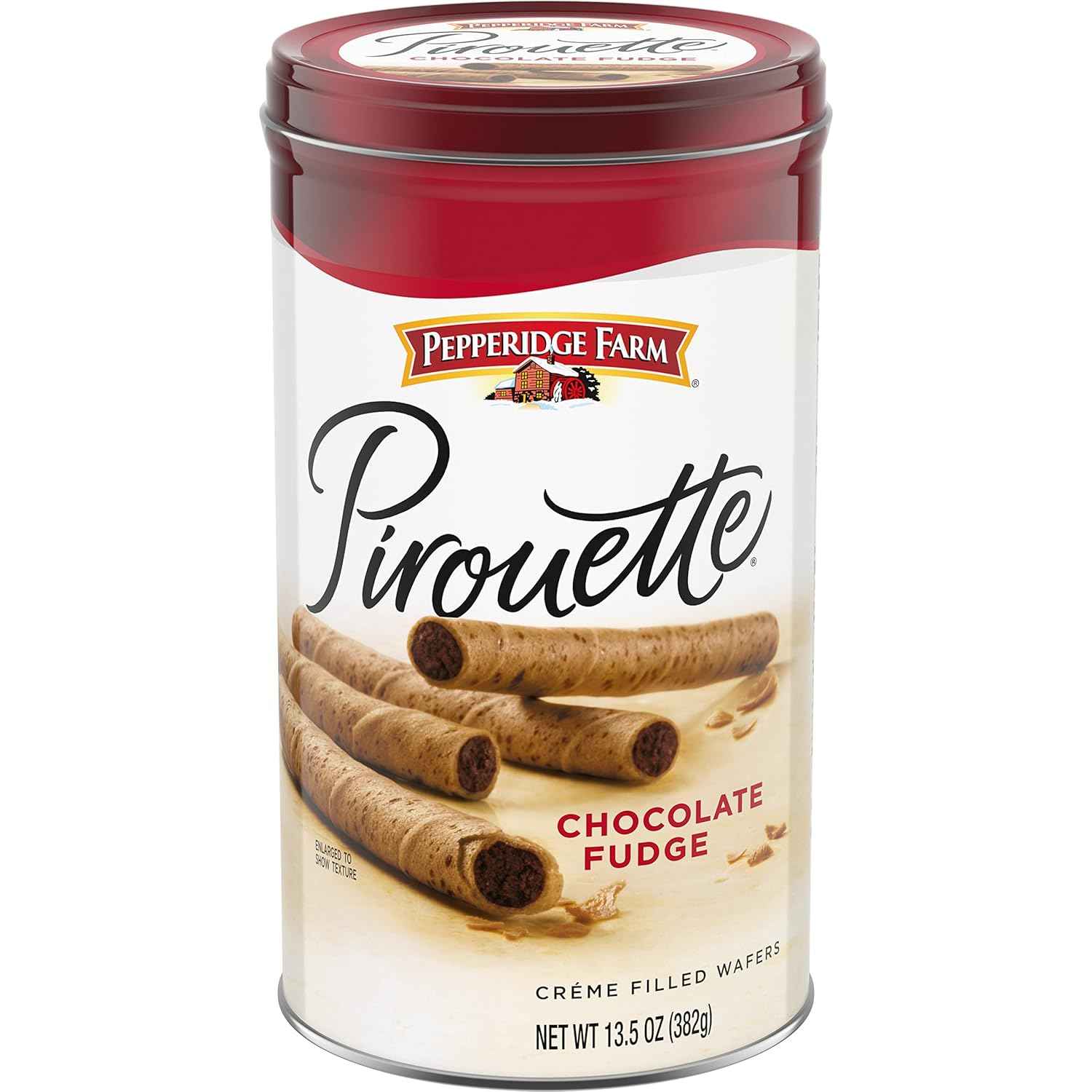 Pepperidge Farm Pirouette Wafers - Elegant Hostess Gift Tin for Holiday Entertaining and Birthday Presents for Her