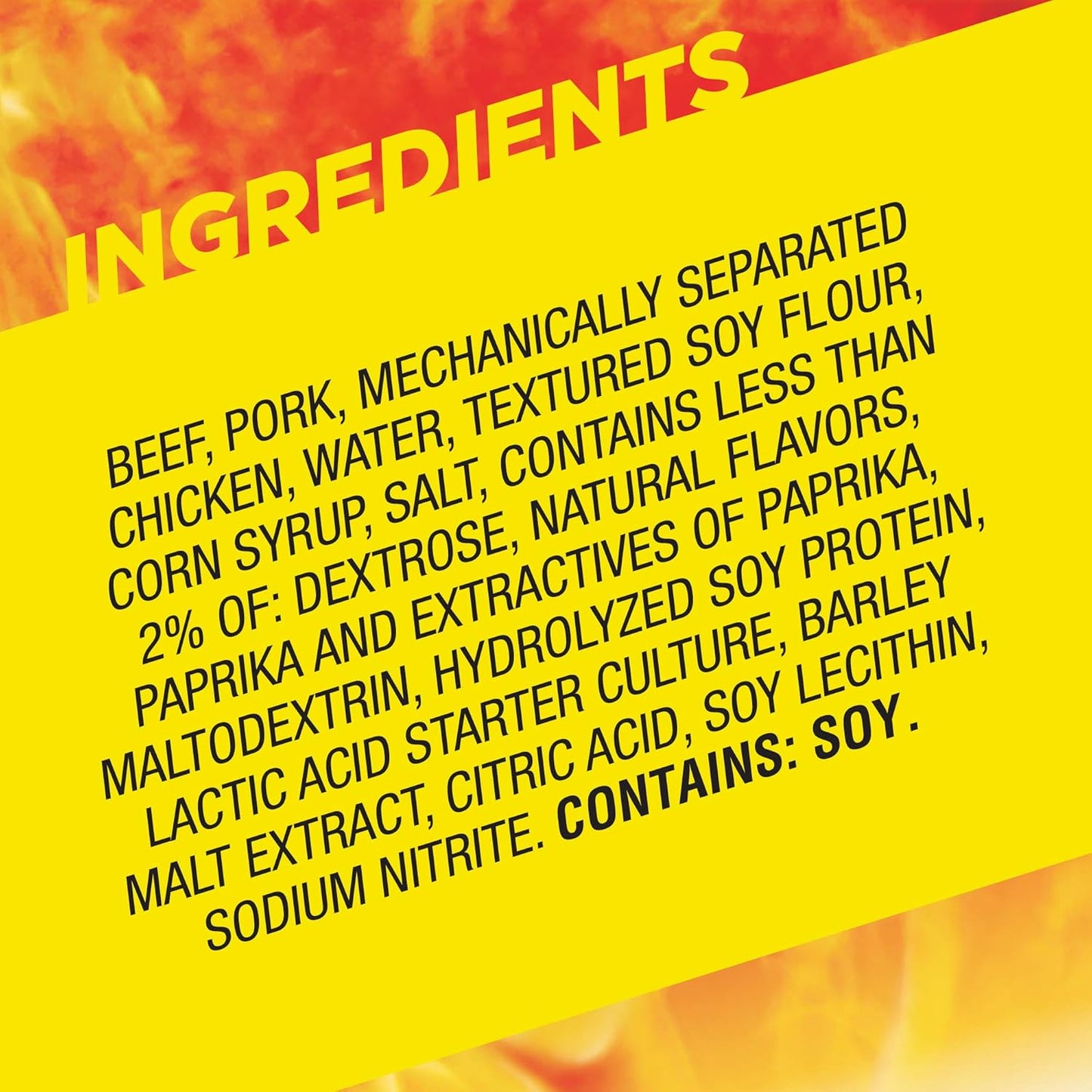 Slim Jim Smoked Meat Sticks – Portable Hiking and Camping Snack with 6g Protein, Mild Smoked, 14 Count