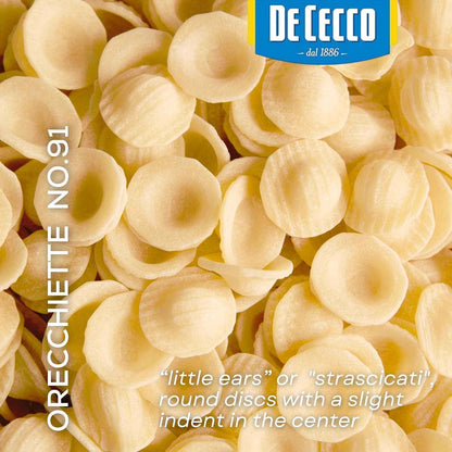 De Cecco Acini Di Pepe No. 78 Pasta – Wholesome Durum Wheat Pasta for Mindful Home Cooking, 16 Oz