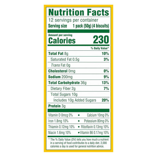 belVita Golden Oat Breakfast Bars 12-Pack — Slow-Release Carbs to Power Workdays and Pre-Meeting Focus