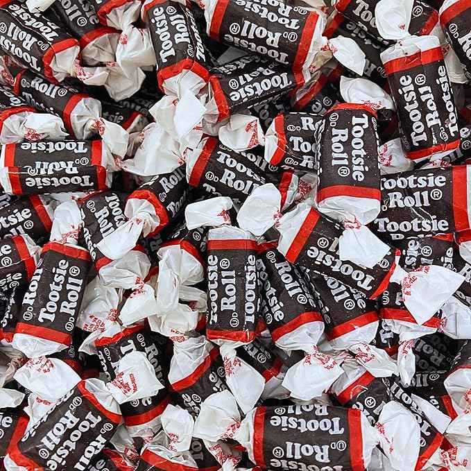 Tootsie Roll Midgees 6.5 oz - Allergy-Conscious Individually Wrapped Chocolate Candy for School Parties and Trick-or-Treat Handouts