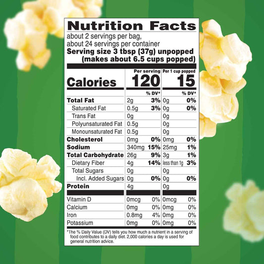 Orville Redenbacher's SmartPop! Butter Microwave Popcorn 12-Count – 94% Fat Free, Gluten-Free Snack for Home Office and Mindful Snacking