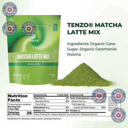Tenzo Matcha Green Tea Powder – Clean-Label Organic Ceremonial Blend for the Intentional Kitchen Counter