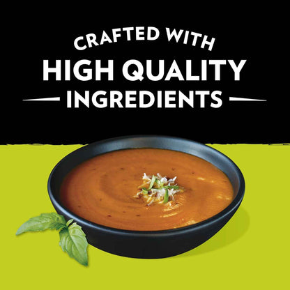 Campbell's Slow Kettle Style Sweet Basil Bisque 15.5 oz Single-Serve Bowl, Warm Pantry Ritual for Rainy Days, Sick Days, and Quiet Recovery