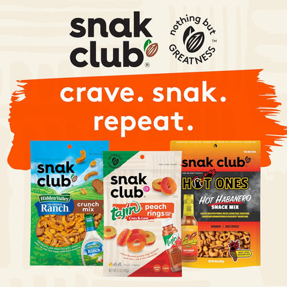Snak Club Energizer Trail Mix – Guilt-Free Office Snack with 4g Protein, Low Sodium, and Cholesterol-Conscious Ingredients, 16 oz Pouch