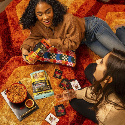 Snak Club x Hot Ones Hot Habanero Snack Mix – Novelty Birthday Gift for Hot Ones Super Fans and Spicy Food Lovers, 10 oz Shareable Bag