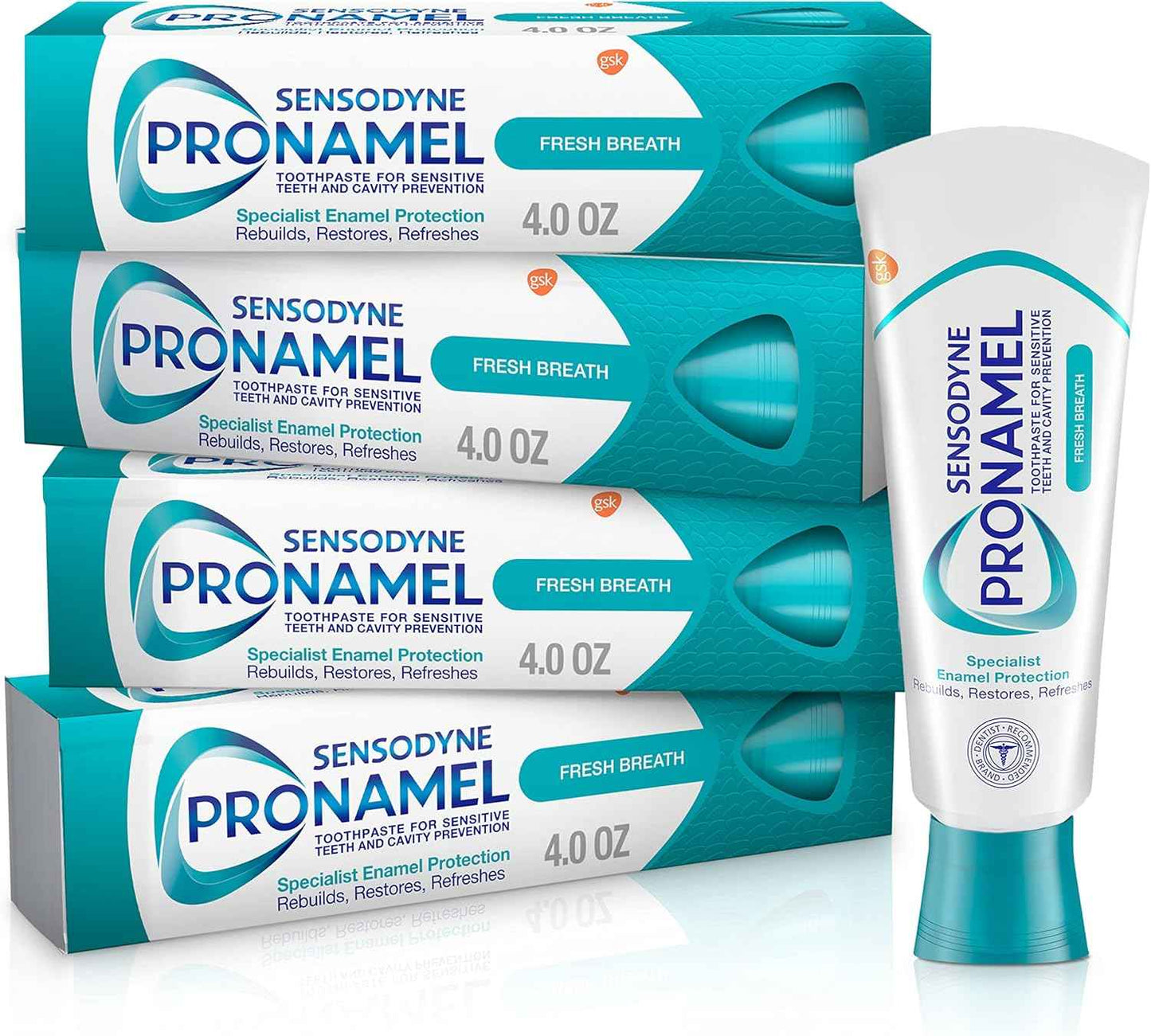 Sensodyne Pronamel Fresh Breath Enamel Toothpaste – Consistent Oral Care for Focus-Ready Workday Routines