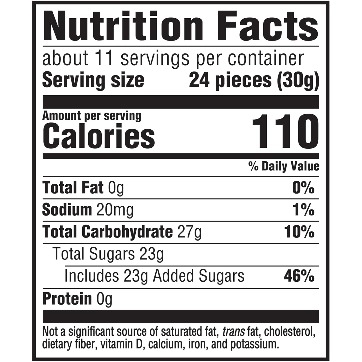 soft and chewy gummy texture in bite-sized pieces