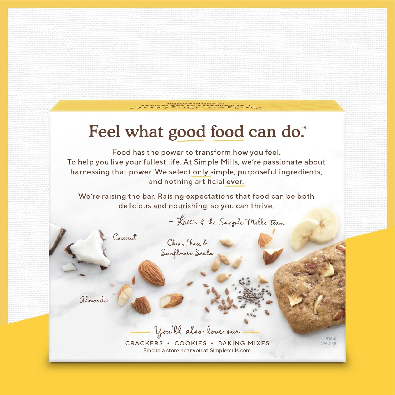 soft baked bar texture in 5.99 oz shelf-stable box