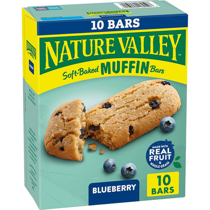 soft-baked muffin-style bar texture