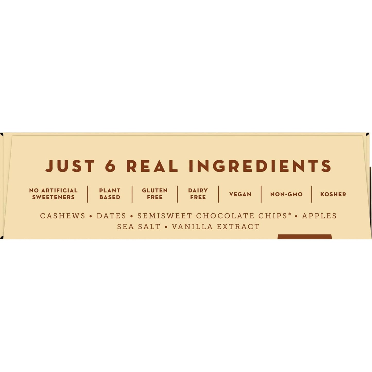 soft, chewy fruit-and-nut bar texture that mimics cookie dough