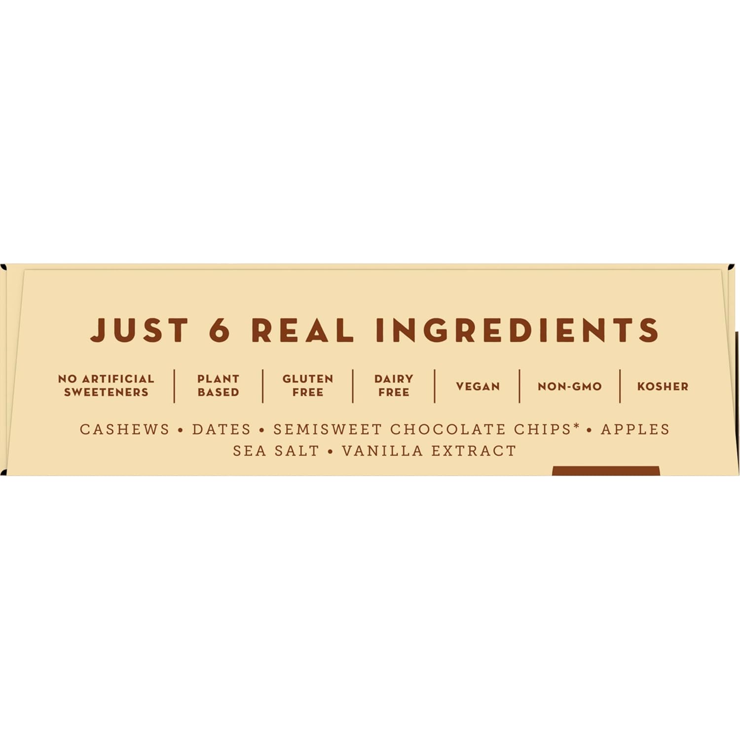 soft, chewy fruit-and-nut bar texture that mimics cookie dough