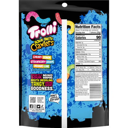 soft, chewy gummy worm texture