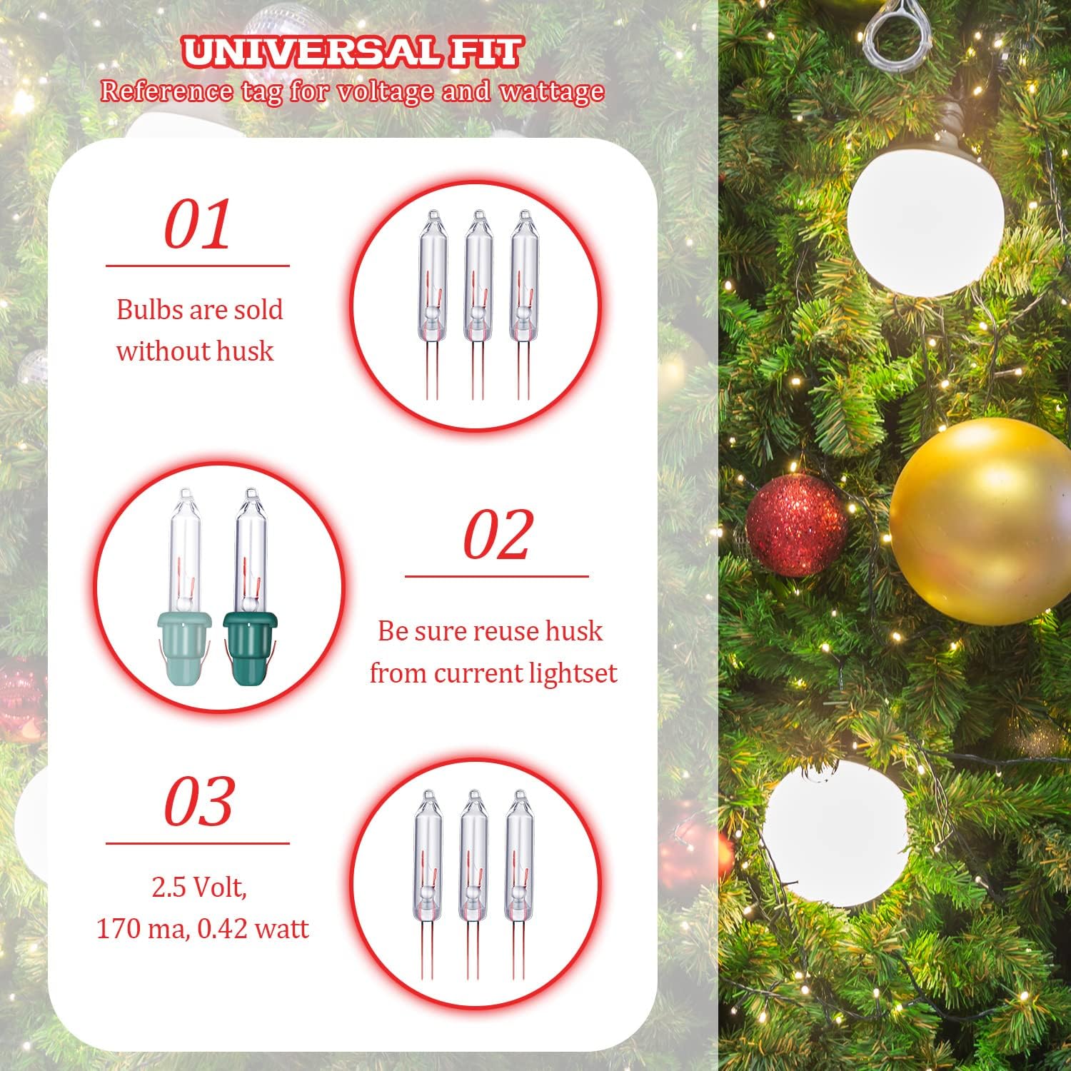 soft-core construction designed for compatibility with most mini lamp holders