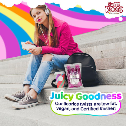 soft gourmet-style chew rather than firm traditional licorice