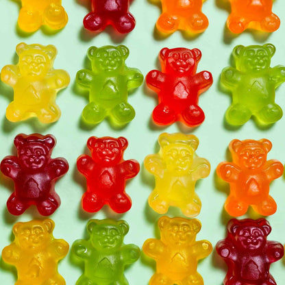 Black Forest Gummy Bears Soft Fruit Flavored Candy - School Safe, After School Snacks for Kids, 10 oz 2 Pack