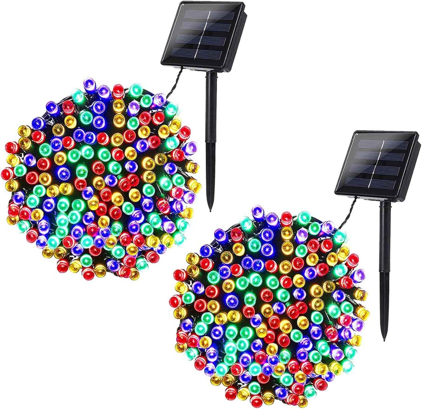 Joomer Solar String Lights – Flameless Low-Voltage Outdoor Lights Safe for Kids, Pets, and Trampolines with IP65 Waterproof Rating