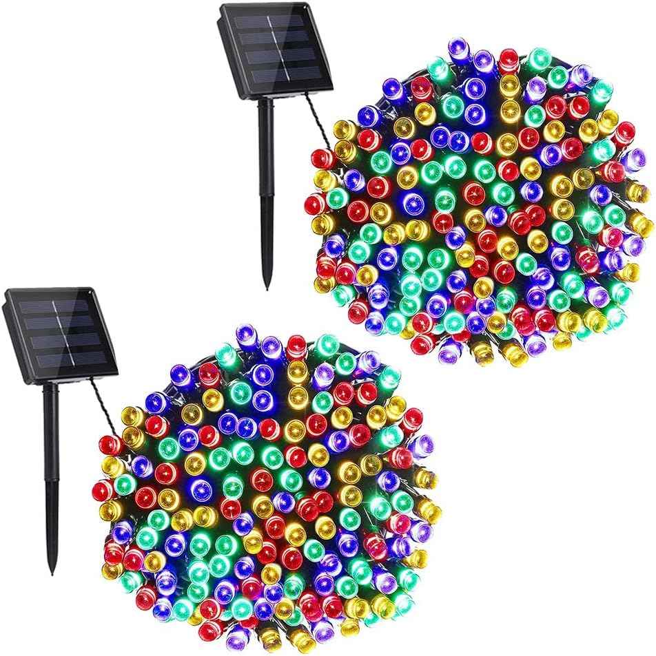 Toodour Solar String Lights – Thoughtful Housewarming Gift for Her, 200 LED Outdoor and Indoor Decor
