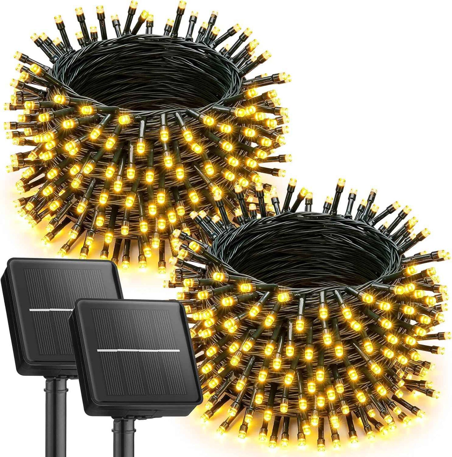 Brightown Solar String Lights – Flameless Outdoor Lighting for Kids and Pets, IP65 Solar
