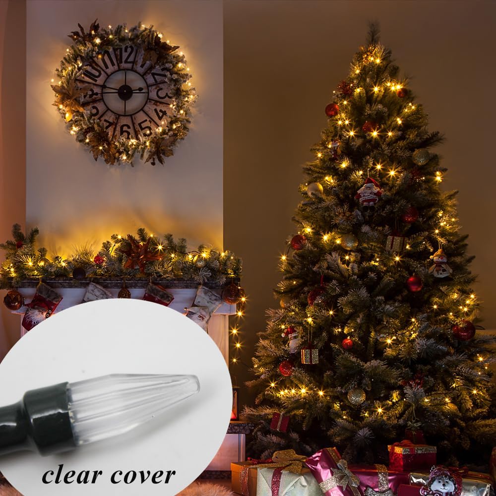 Solhice Battery LED String Lights 2 Pack – Child-Safe Nursery and Kids Bedroom Decor with Cool Bulbs