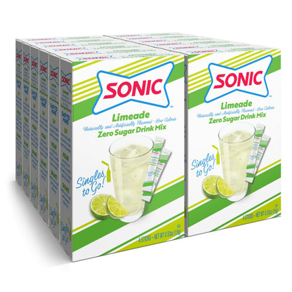 Sonic Singles To Go Powdered Drink Mix (Limeade)