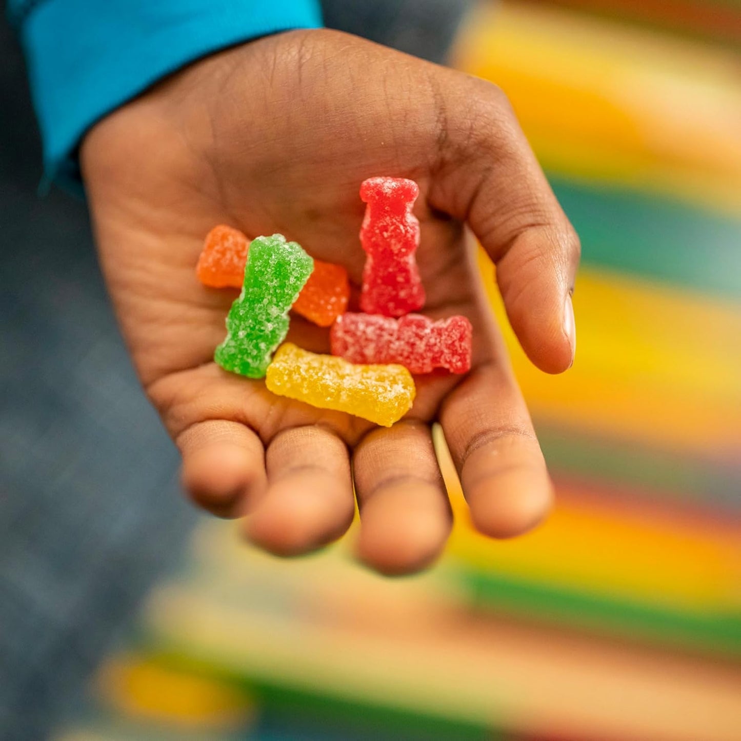 SOUR PATCH KIDS and SWEDISH FISH Halloween Candy Variety Pack for Kids Classroom Parties, Bulk 80 Trick or Treat Bags