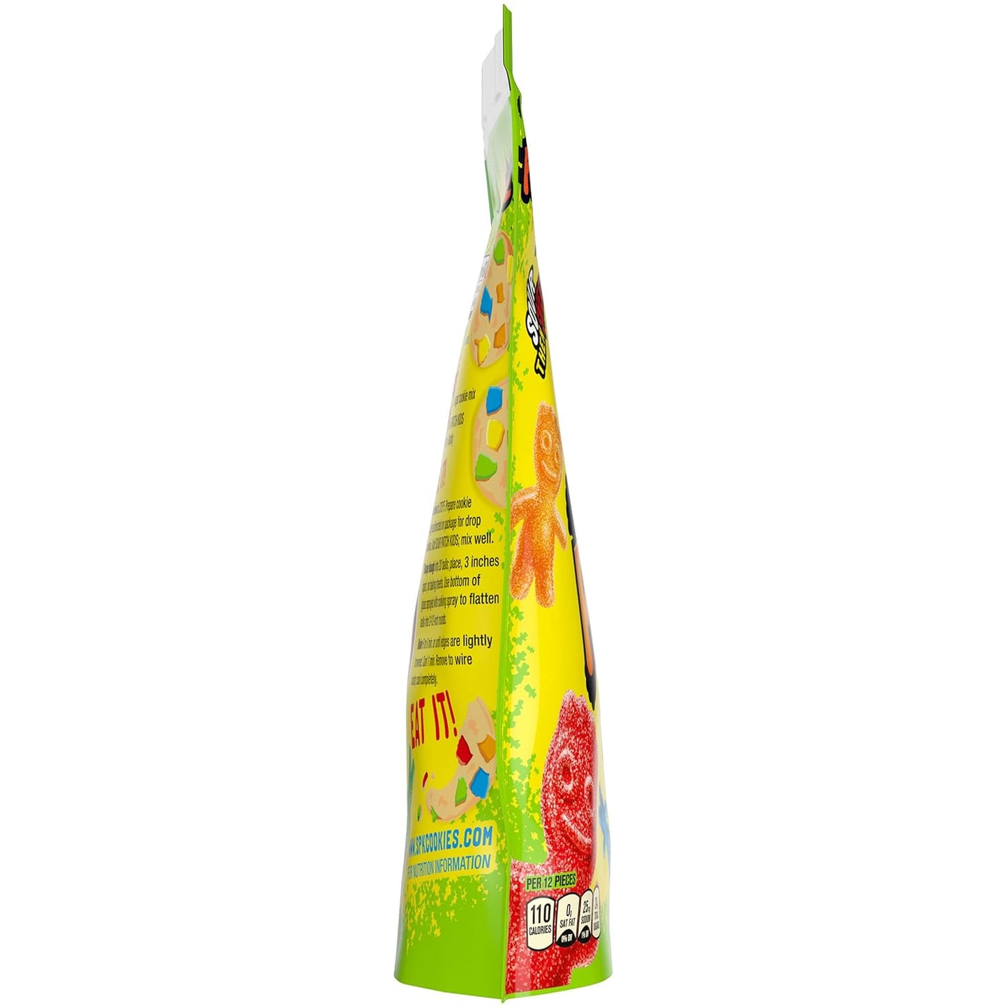 SOUR PATCH KIDS Soft & Chewy Sour Then Sweet Candy, 1.8 lb Family Size Gift Bag for Birthday Party Hosts and Holiday Stocking Stuffers