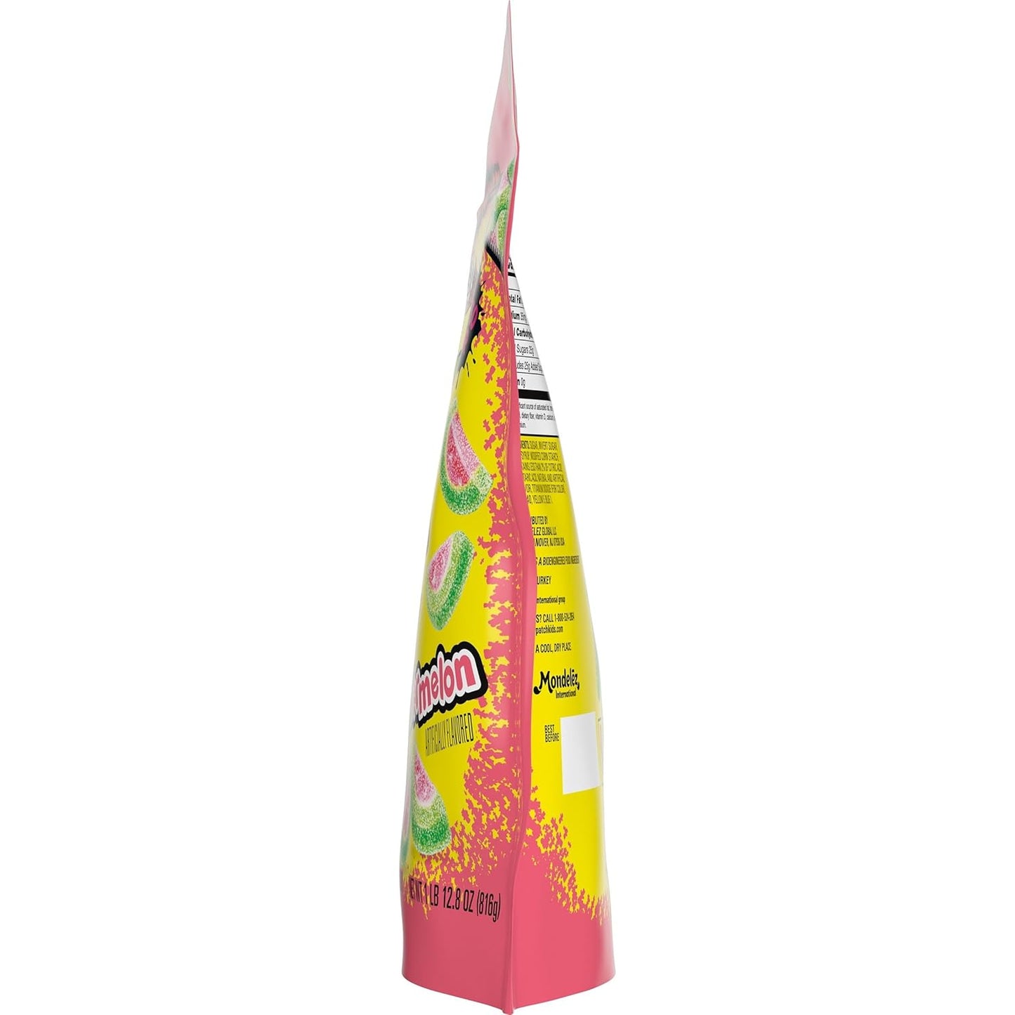 SOUR PATCH KIDS Watermelon Soft & Chewy Candy – Fun Birthday Gift Basket Filler for Kids and Teens, 1.8 lb Bag