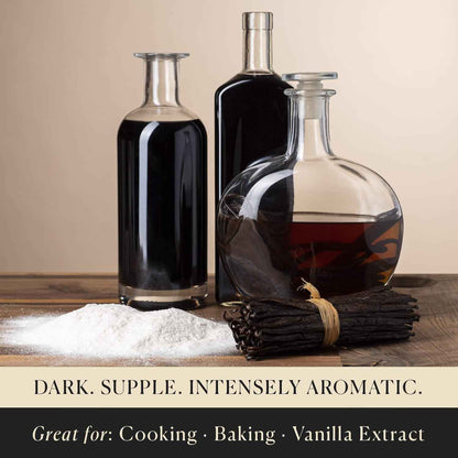 Cook's Madagascar Vanilla Bean Pods – Bulk 10-Pack for Frequent Bakers and DIY Extract Makers