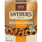 Snyder's of Hanover Sourdough Hard Pretzels – Fat-Free Pantry Snack for Home Office Wind-Down Breaks