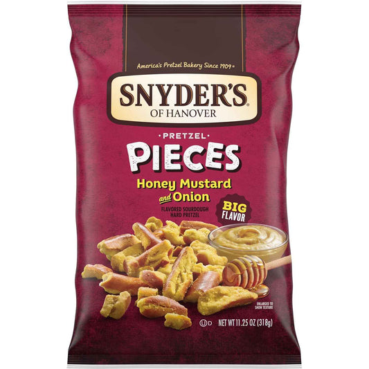 Snyder's of Hanover Peanut-Free Pretzel Pieces – Allergen-Safe Snack for Allergy Households