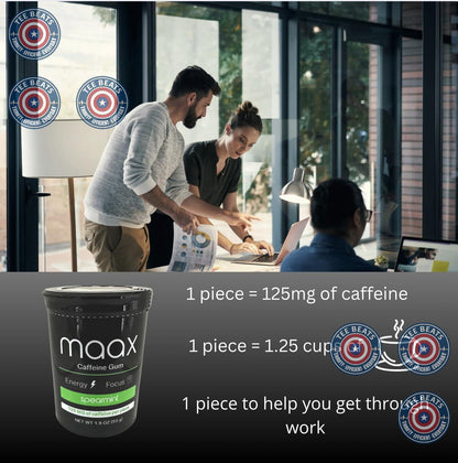 spearmint flavor for a clean, non-medicinal taste