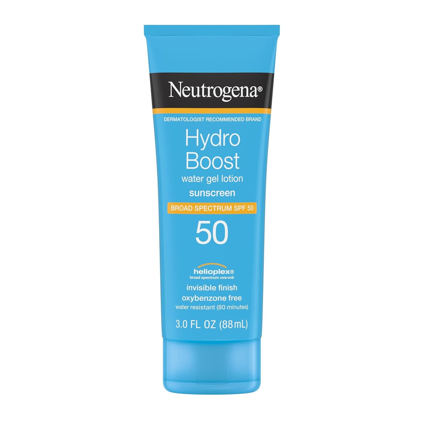 spf 50 broad spectrum uva/uvb protection with helioplex technology