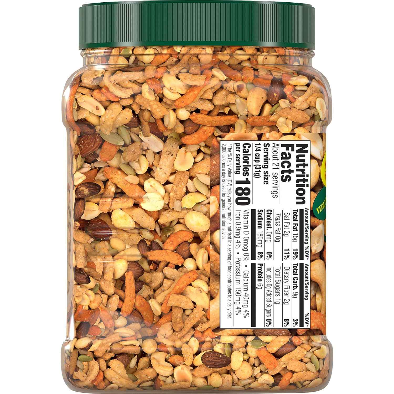 Southern Style Nuts Gourmet Hunter Resealable Desk Snack, 23 oz Canister – Afternoon Energy Boost for Home Office and Remote Workstations