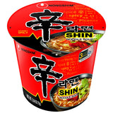 Nongshim Neoguri Spicy Seafood Ramyun – Single-Serve Microwave Cup for Clutter-Free Countertops and Intentional Kitchens, 6-Pack