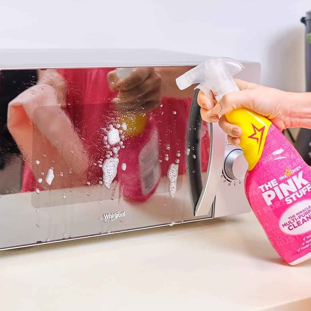 Stardrops Pink Stuff Rhubarb Multi-Surface Spray 750ml 3-Pack – A Calmer Scent for Your Sunday Reset